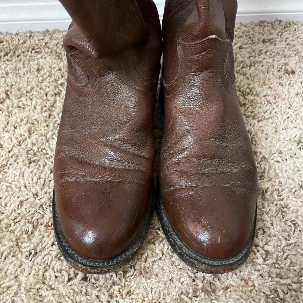 Justin Boots brown classic